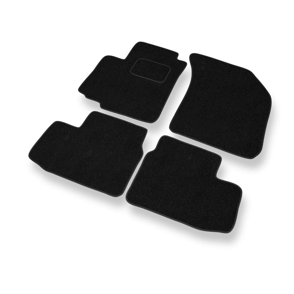 Mossa - Fußmatten Auto kompatibel mit Opel Agila B (2008-2014) - schwarz Automatten Autoteppiche 2 von Mossa