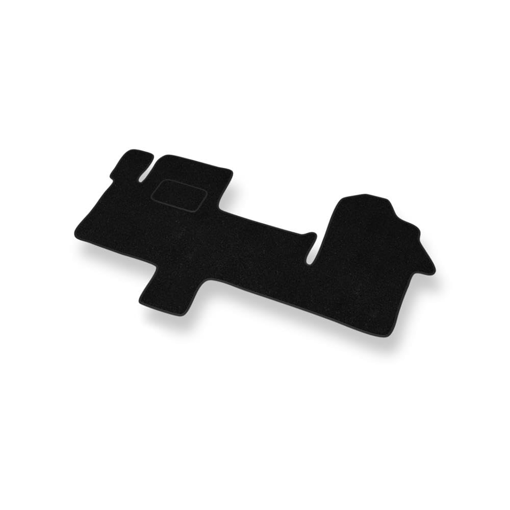 Mossa - Fußmatten Auto kompatibel mit Opel Movano III (3 Personen) (2010-2019) - Schwarz Automatten Autoteppiche 80 cm x 70 cm x 8 cm von Mossa