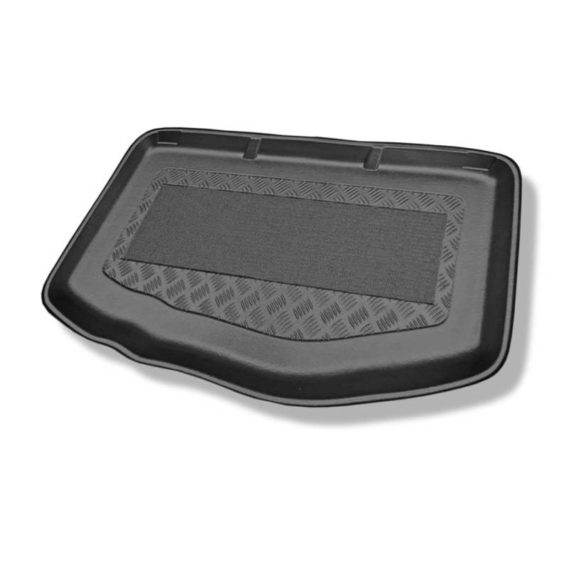 Mossa - Kofferraumwanne kompatibel mit Kia Picanto II TA Hatchback (04.2011-03.2017) - Kofferraummatte rutschfest Schutzmatte - S von Mossa