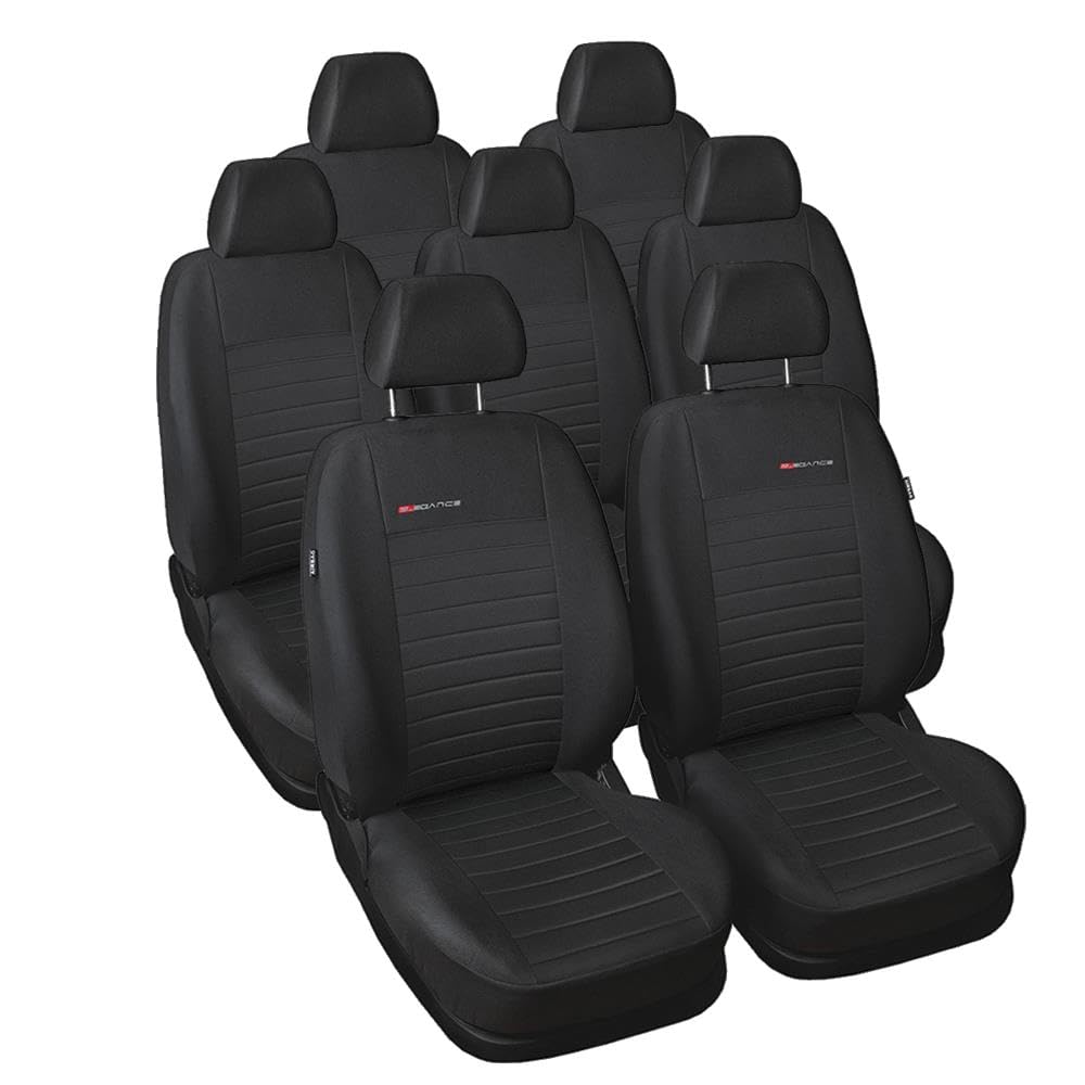 Mossa - Maßgeschneiderte Sitzbezüge Auto kompatibel mit Ford Galaxy I, II MPV (1995-2010) - Autositzbezüge Schonbezüge für Autositze - E4 2 von Mossa