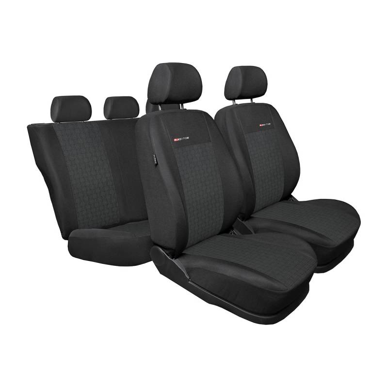 Mossa - Maßgeschneiderte Sitzbezüge Auto kompatibel mit Mazda CX-3 SUV (2015-2022) - Autositzbezüge Schonbezüge für Autositze - E1 von Mossa