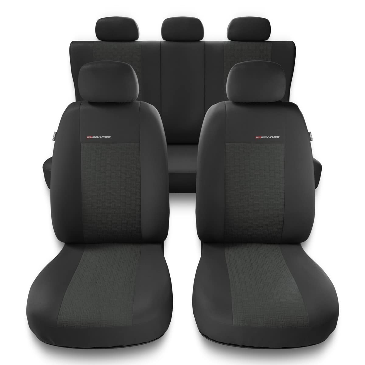 Mossa - Universal Sitzbezüge Auto kompatibel mit Opel Mokka (2012-2019) - Autositzbezüge Schonbezüge für Autositze - UNE-1 von Mossa