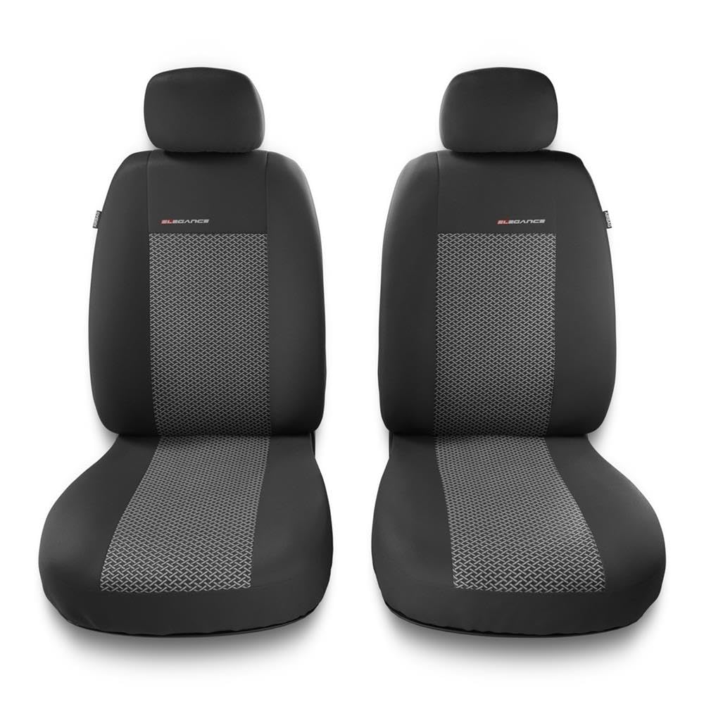 Mossa - Universal Sitzbezüge Auto kompatibel mit FIAT Punto Grande, Evo, 2012 (2005-2018) - Autositzbezüge Schonbezüge für Autositze - 2UNE-2 von Mossa