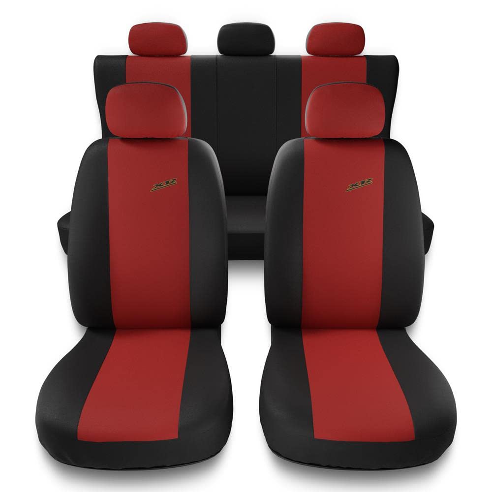 Mossa - Universal Sitzbezüge Auto kompatibel mit Mazda CX-5 I, II (2011-2019) - Autositzbezüge Schonbezüge für Autositze - X.R-RD von Mossa