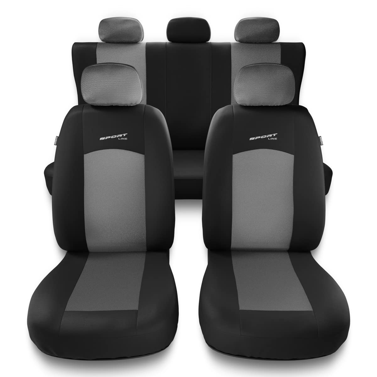Mossa - Universal Sitzbezüge Auto kompatibel mit Seat Toledo I, II, III, IV (1991-2019) - Autositzbezüge Schonbezüge für Autositze - S-G2 von Mossa