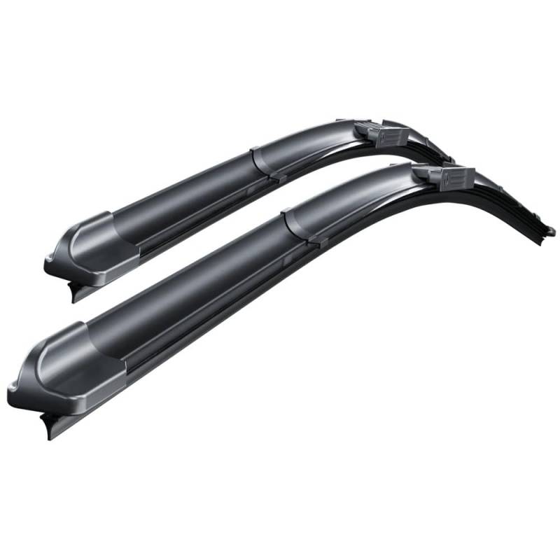 Mossa Vordere Scheibenwischer kompatibel mit Lexus RX II, III (02.2003-2015) - flache Premium Wischerblätter. Wischerblätter - Set für Frontscheibe (Fahrer- + Beifahrerseite) (650 mm / 560 mm) von Mossa