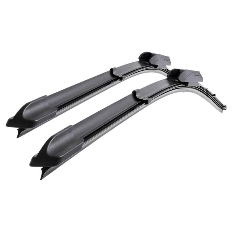 Mossa Vordere Scheibenwischer kompatibel mit VW Volkswagen Bora (09.1998-05.2002) - flache Wischerblätter. Wischerblätter - Set für Frontscheibe (Fahrer- + Beifahrerseite) (530 mm / 480 mm) von Mossa