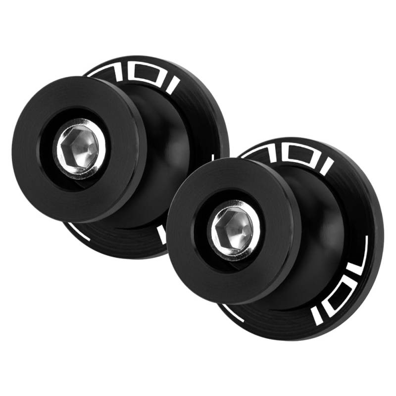 MotHeart M10 Schwingarm-Slider für 701 Enduro 2016-2024 701 Supermoto 2015-2024 Vitpilen 701 2018-2024 Svartpilen 701 2019-2024 Robuster Schwingarm-Schutz Zubehör (Schwarz) von MotHeart