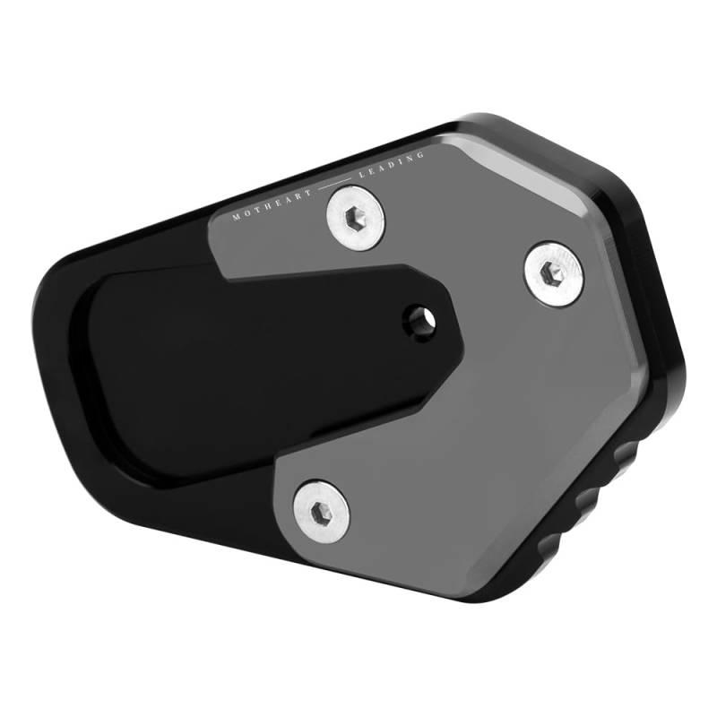 MotHeart Motorrad Seitenständer Erweiterung für R1250R/R1250RS/R1200RT LC/R1200R LC/R1200RS LC Motorradständer CNC-Seitenständer Kickständer Zubehör (Grau) von MotHeart