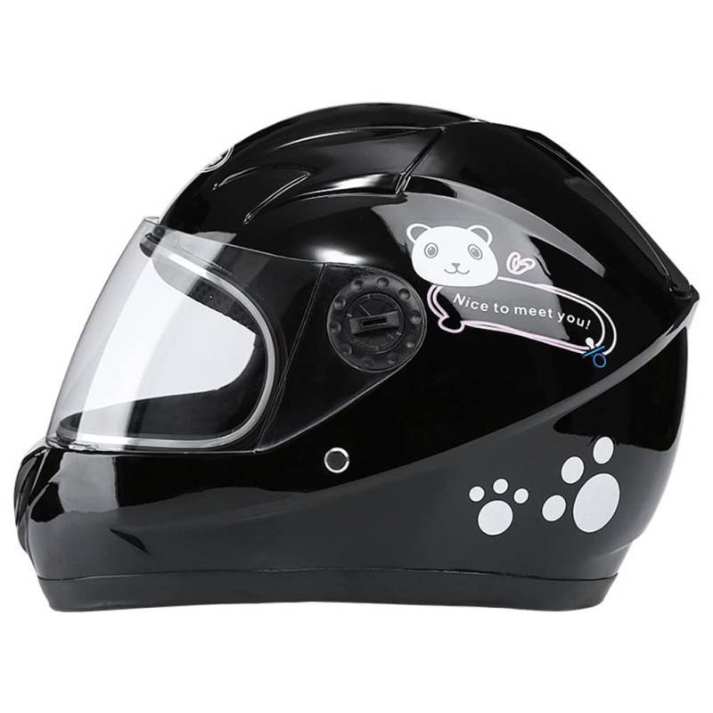 Kinder Motorrad Helme Helm Full Face Motorrad Helme Sicherheit Crash Helm Kinder Motorrad Integrierte Motorrad Helme für Mädchen Jungs Blau von Motesen