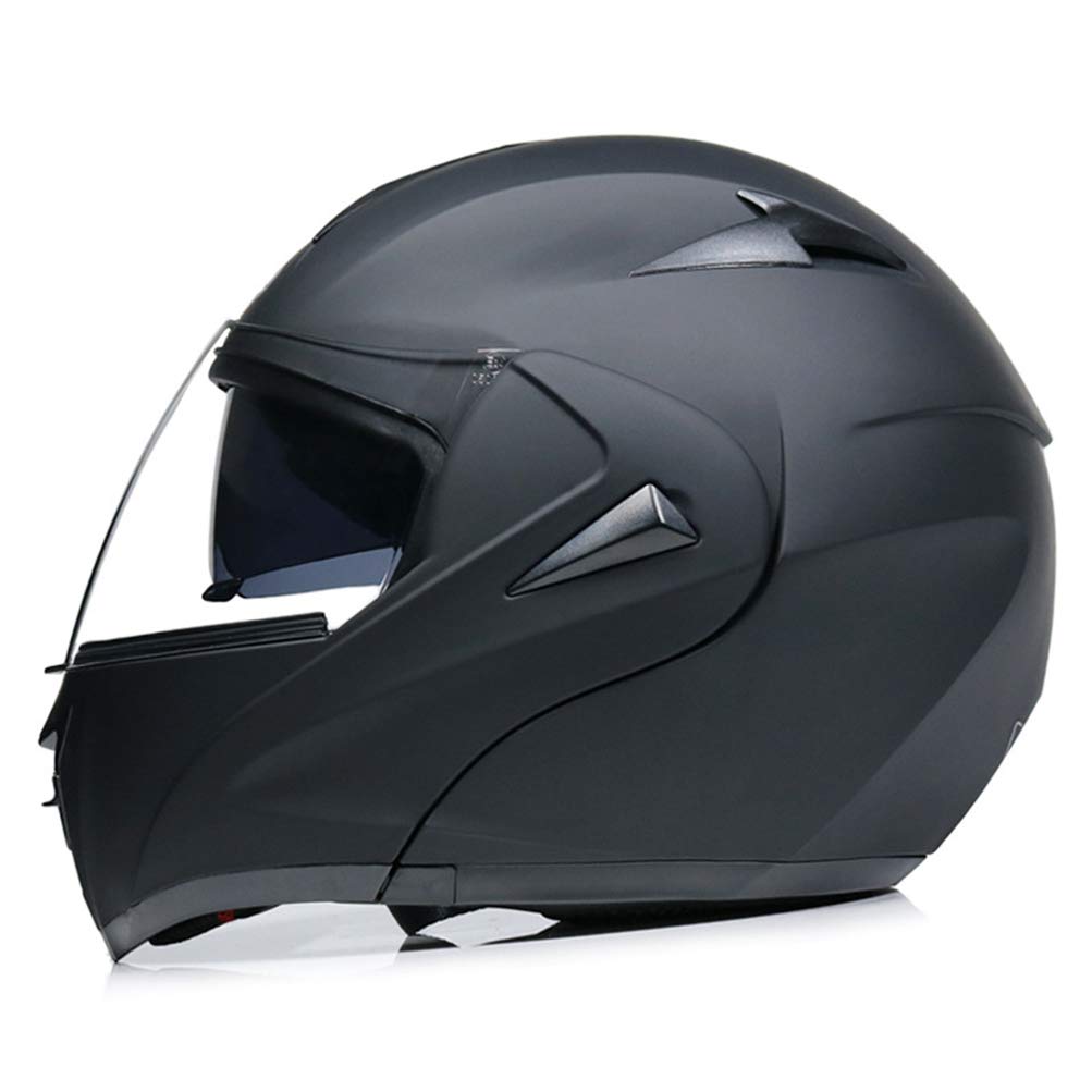 Modular Helm Motorrad Klapp helme Motorradhelm Vollvisier Doppelscheibe mit innerer Sonnenblende Racing Motorradhelme DOT von Motesen