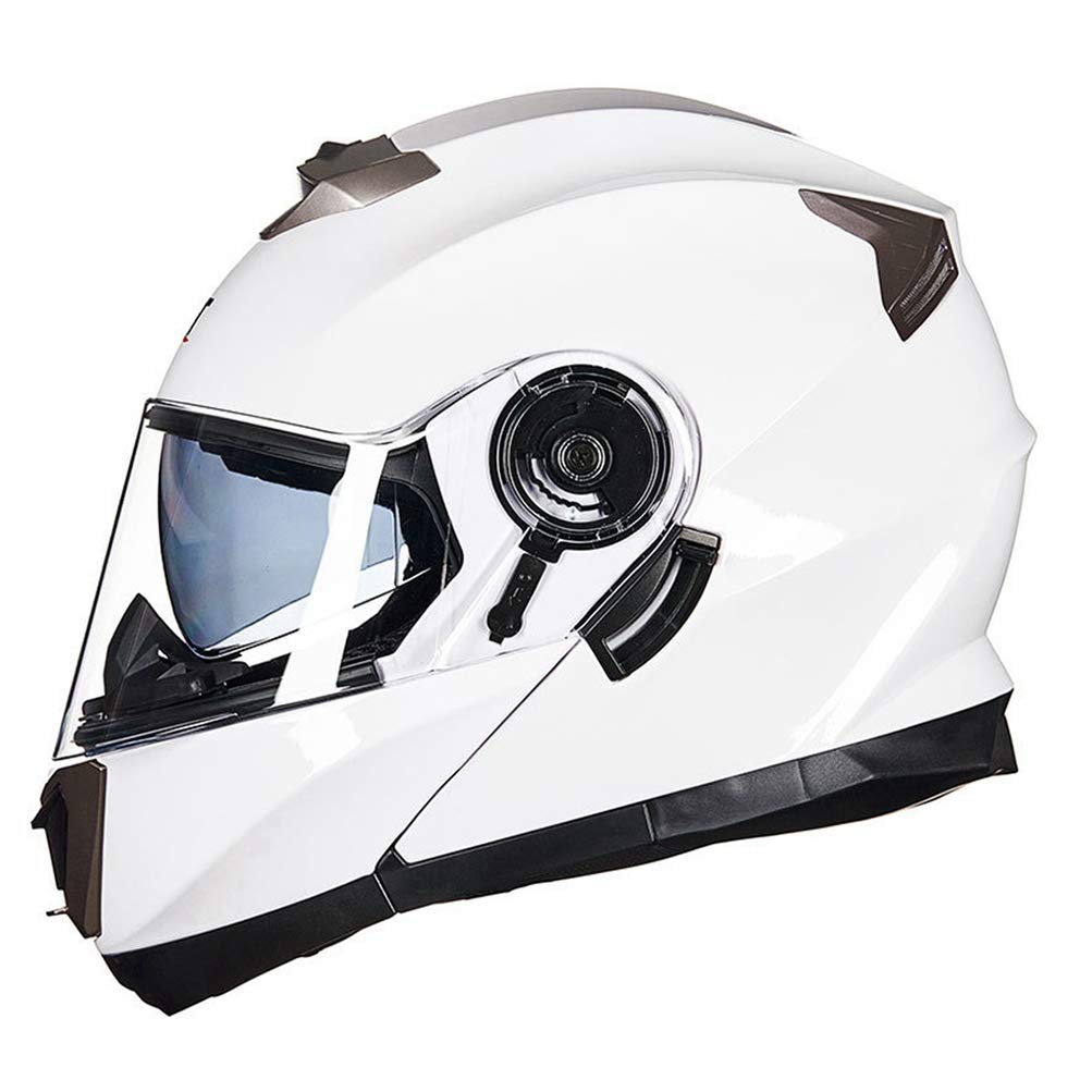 Modularer Motorradhelm Full Face Flip Up Motorradhelm Motorradhelm Motorradhelm Doppellinsenhelm Anti-Fog von Motesen