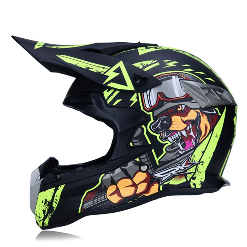 Motorrad Erwachsene Motocross Offroad Helm ATV Dirt Bike Downhill MTB DH Racing Helm Cross Helm Capacetes von Motesen
