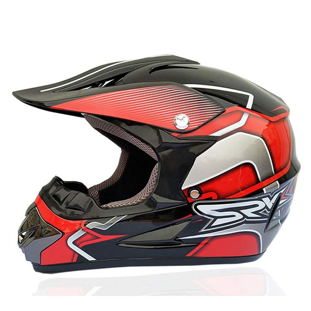 Motorradhelm Kinder Offroad Helm Fahrrad Downhill AM DH Cross Helm Capacete Motocross Casco Motocross Helm Mädchen von Motesen