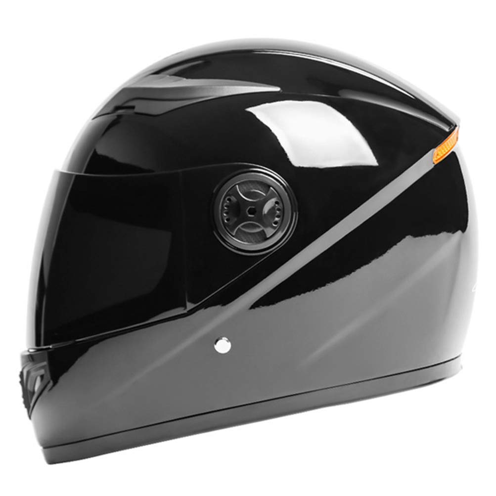 Rennhelm Motorrad Integralhelm Dual Shield Motorradhelme Motocross Unisex Männer Frauen Motorradhelm Integralhelm von Motesen