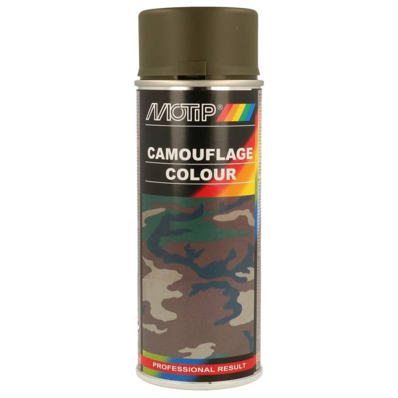 Lack MOTIP Camouflage Gelb/Olive (RAL6014) 400ml von Motip