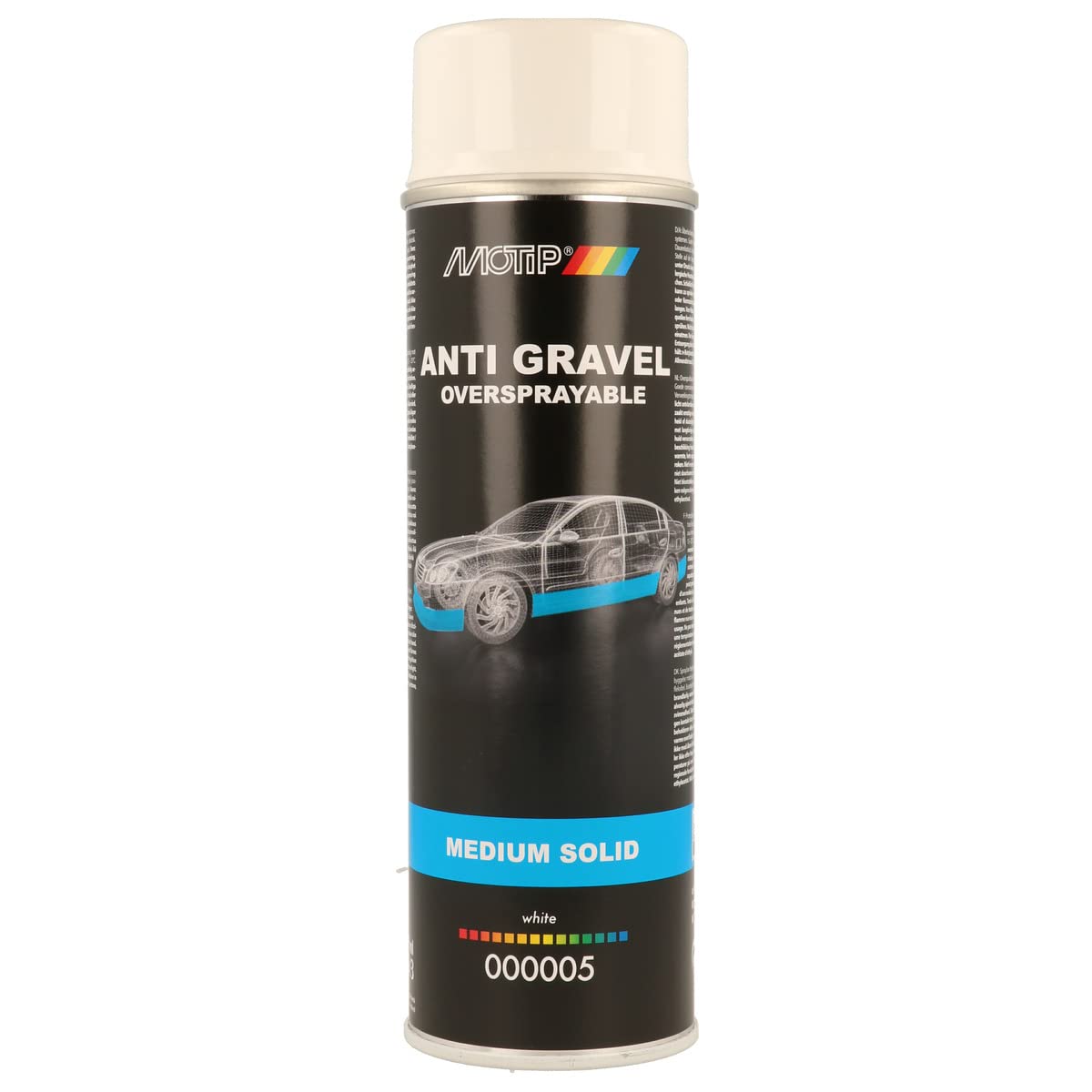 MOTIP 000005 Anti Steinschlag medium solid weiß 500ml MOTIP 000005 Anti Steinschlag medium solid weiß 500ml von MOTIP