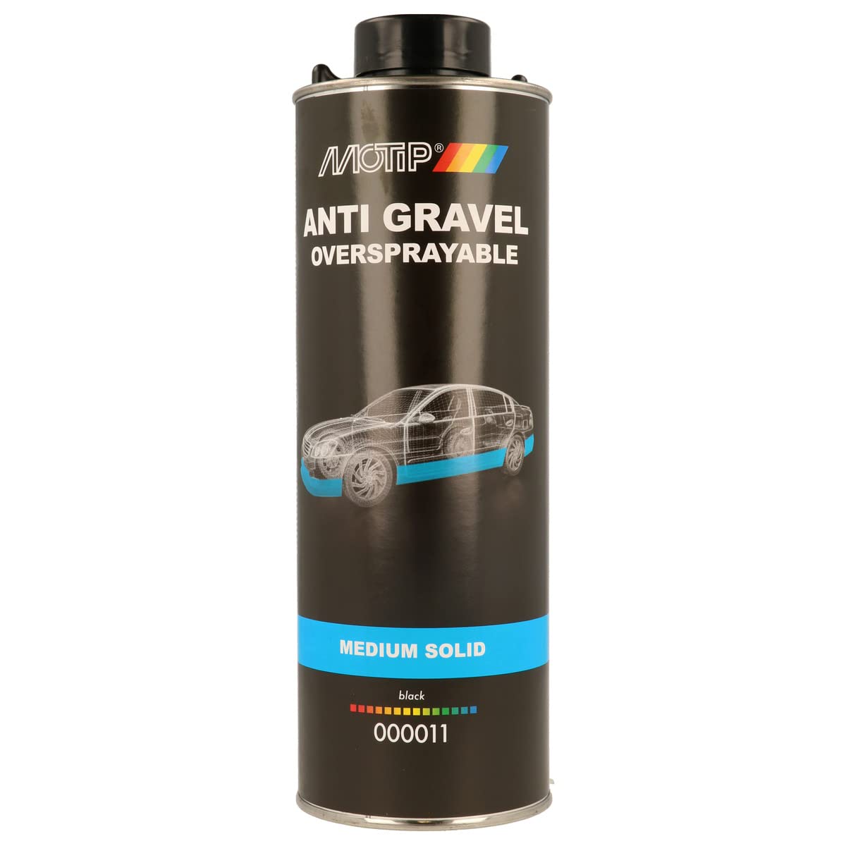 MOTIP 000011 Steinschlagspray medium solid schwarz 1 l MOTIP 000011 Steinschlagspray medium solid schwarz 1 l von MOTIP