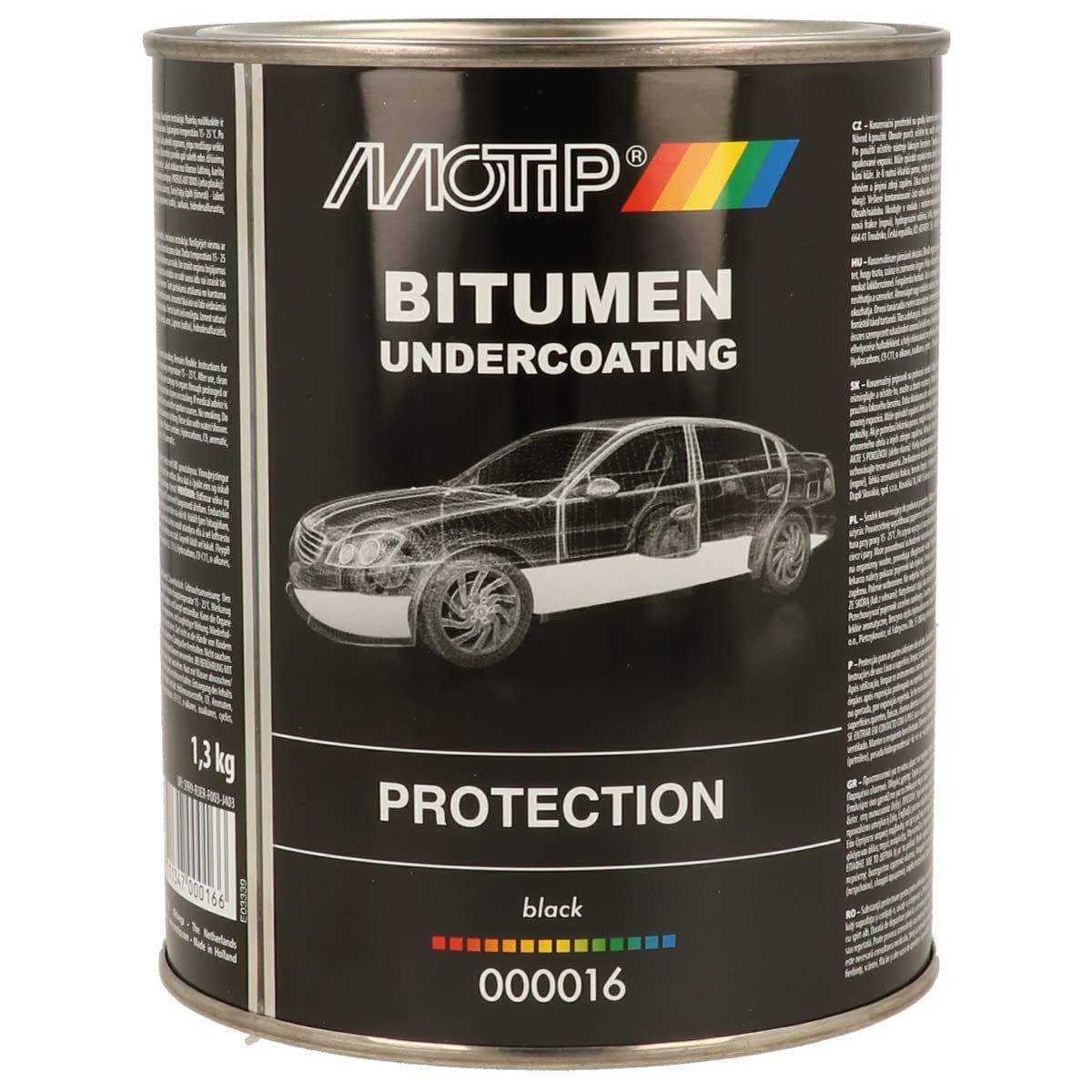 MOTIP 000016 Unterbodenschutz Bitumen schwarz 1.3 kg MOTIP 000016 Unterbodenschutz Bitumen schwarz 1.3 kg von MOTIP
