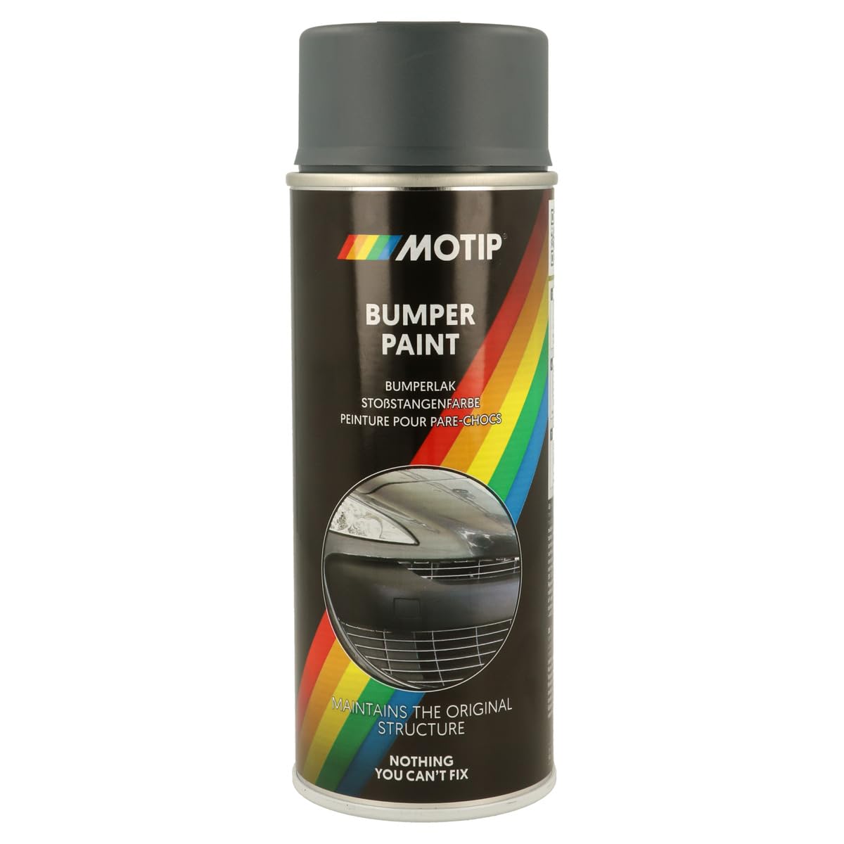 MOTIP 04075 Stoßstangenspray dunkelgrau 400 ml MOTIP 04075 Stoßstangenspray dunkelgrau 400 ml von MOTIP