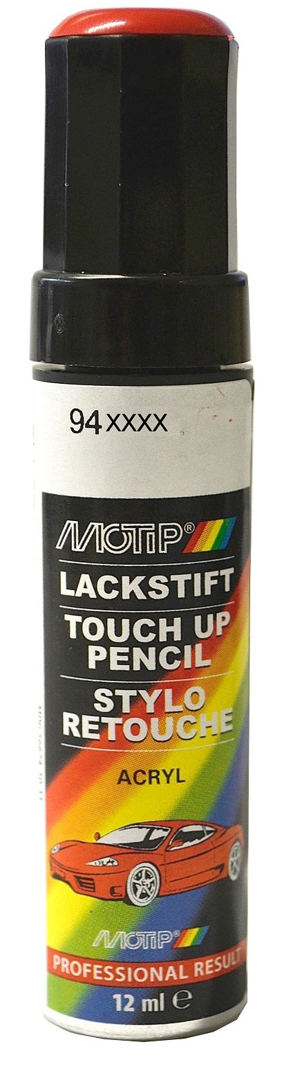 Motip Lackstift Ral9016 Verkehrsweiß Lack Korrektur Stift Glanz Farblack 12ml von Motip