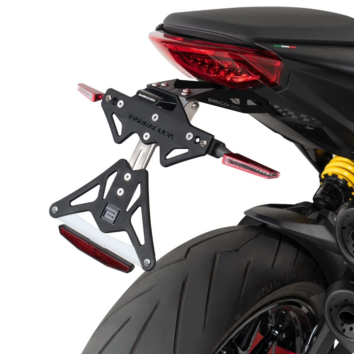 Barracuda Kennzeichenhalter für Ducati Monster 937 2021-2023 von Moto Discovery