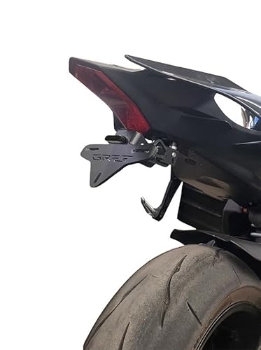 GREF Kennzeichenhalter kompatibel mit Yamaha YZF-R1 2015-2024 (mit Flip-Up-Knopf) von Moto Discovery