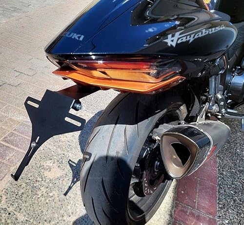 Moto Discovery Kennzeichenhalter kompatibel mit Suzuki GSXR1300 Hayabusa 2021-2025 von Moto Discovery