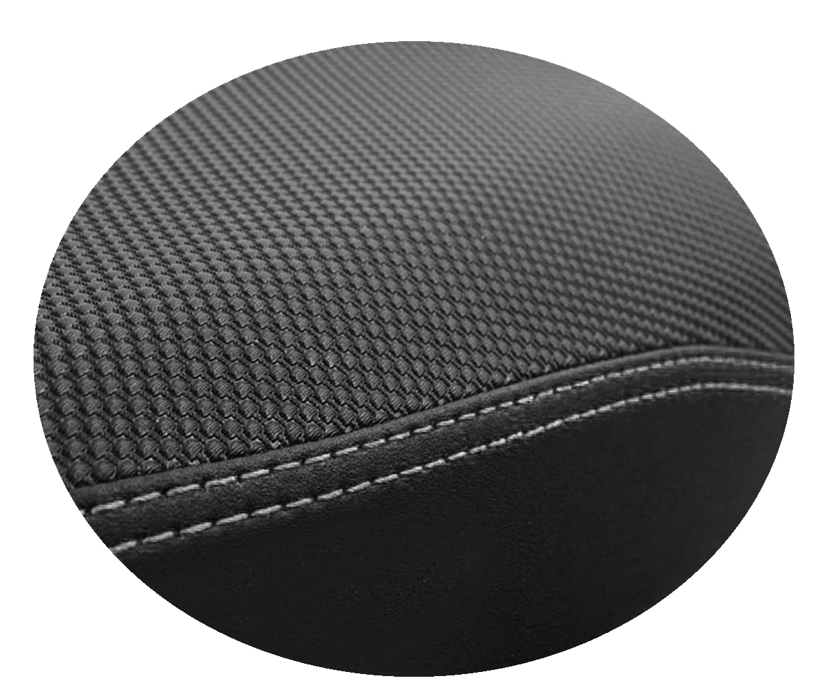 Sitzbankbezug kompatibel mit Kawasaki ER-5 500 2001-2005 schwarz mit hellgrauen Nähten Sitzbankbezug kompatibel mit Kawasaki ER-5 500 2001-2005 schwarz mit hellgrauen Nähten von Moto Discovery