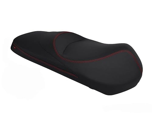 Moto Discovery Sitzbankbezug für SYM Citycom 300i '06-'18 (mit 10cm Rückenlehne) rot von Moto Discovery