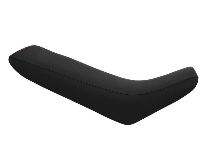 Sitzbankbezug kompatibel mit Yamaha TT 600 1994-1998 schwarz mit schwarzen Nähten von Moto Discovery