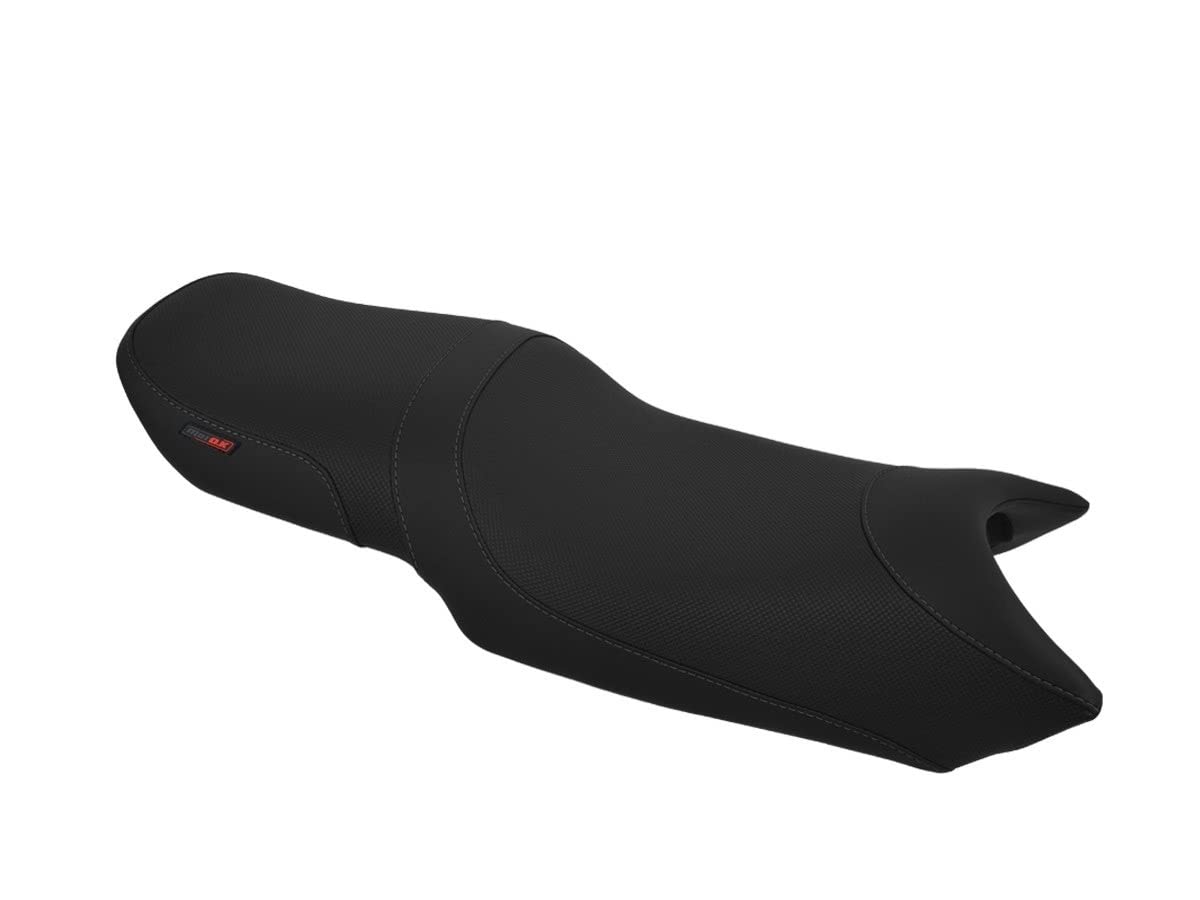 Sitzbezug kompatibel mit Yamaha FZ6 Fazer 2004-2009 schwarz mit dunkelgrauen Nähten Sitzbezug kompatibel mit Yamaha FZ6 Fazer 2004-2009 schwarz mit dunkelgrauen Nähten von Moto Discovery