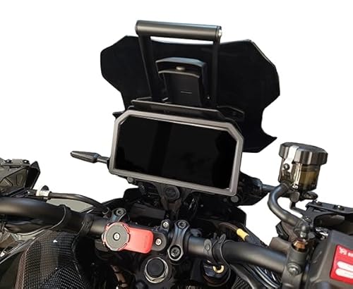 Moto Discovery Smartphone-/Navi-Halterung für Yamaha Tracer 9 GT+ 2023-2024 (NUR kompatibel mit GT Plus) von Moto Discovery