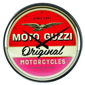 Wanduhr Moto-Guzzi Durchmesser 31 cm Moto Guzzi von Moto Guzzi