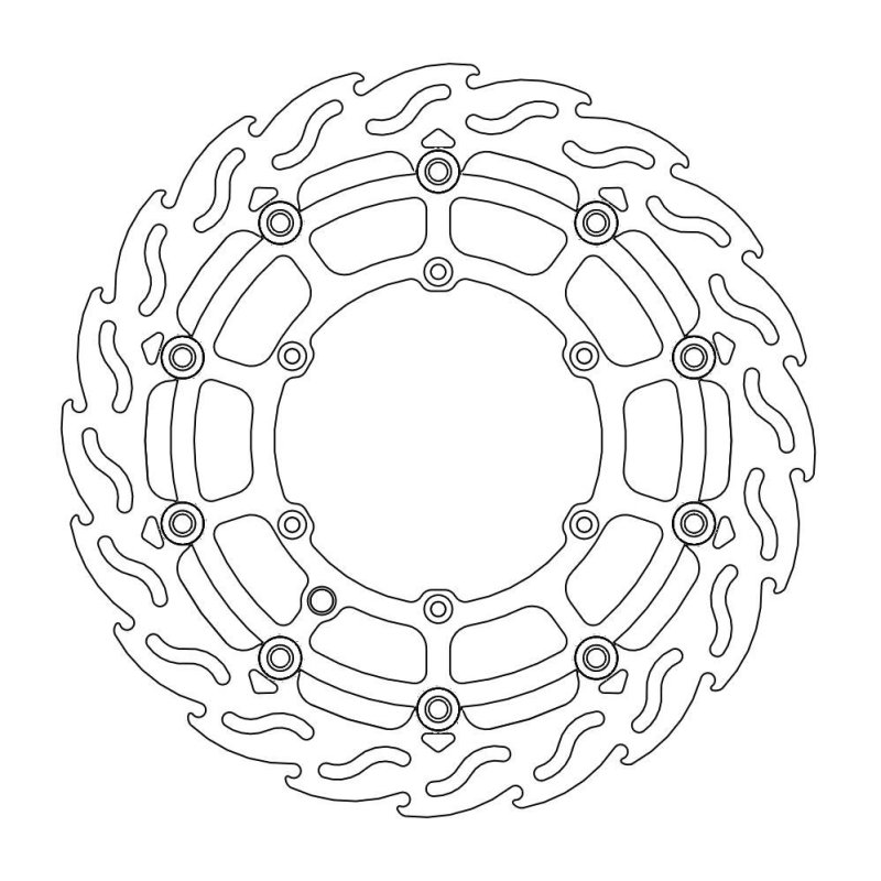 Moto-Master Bremsscheibe Flame 112226 von Moto-Master