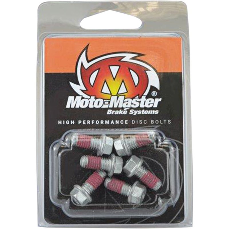 Moto-Master Bremsscheibenschrauben M6X13 Hex MM12019 von Moto-Master
