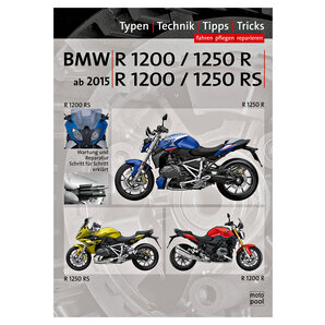 BMW Reparaturanleitung R1200/R1250R/ RS 224 Seiten Moto Pool von Moto Pool