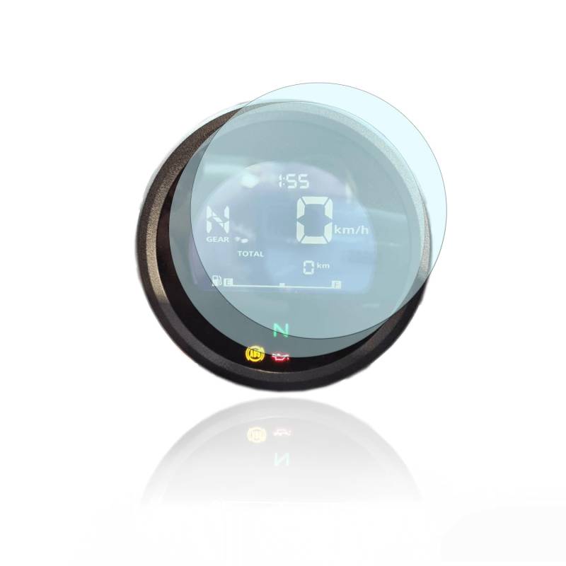 Moto Screenies Displayschutz-Folie für Motorrad Tacho, transparente Tachoschutzfolie Made in Germany, Schutzglas-Folie mit Blendschutz, Kratzschutz Displayfolie geeignet für Honda CL500 2023+ von Moto Screenies