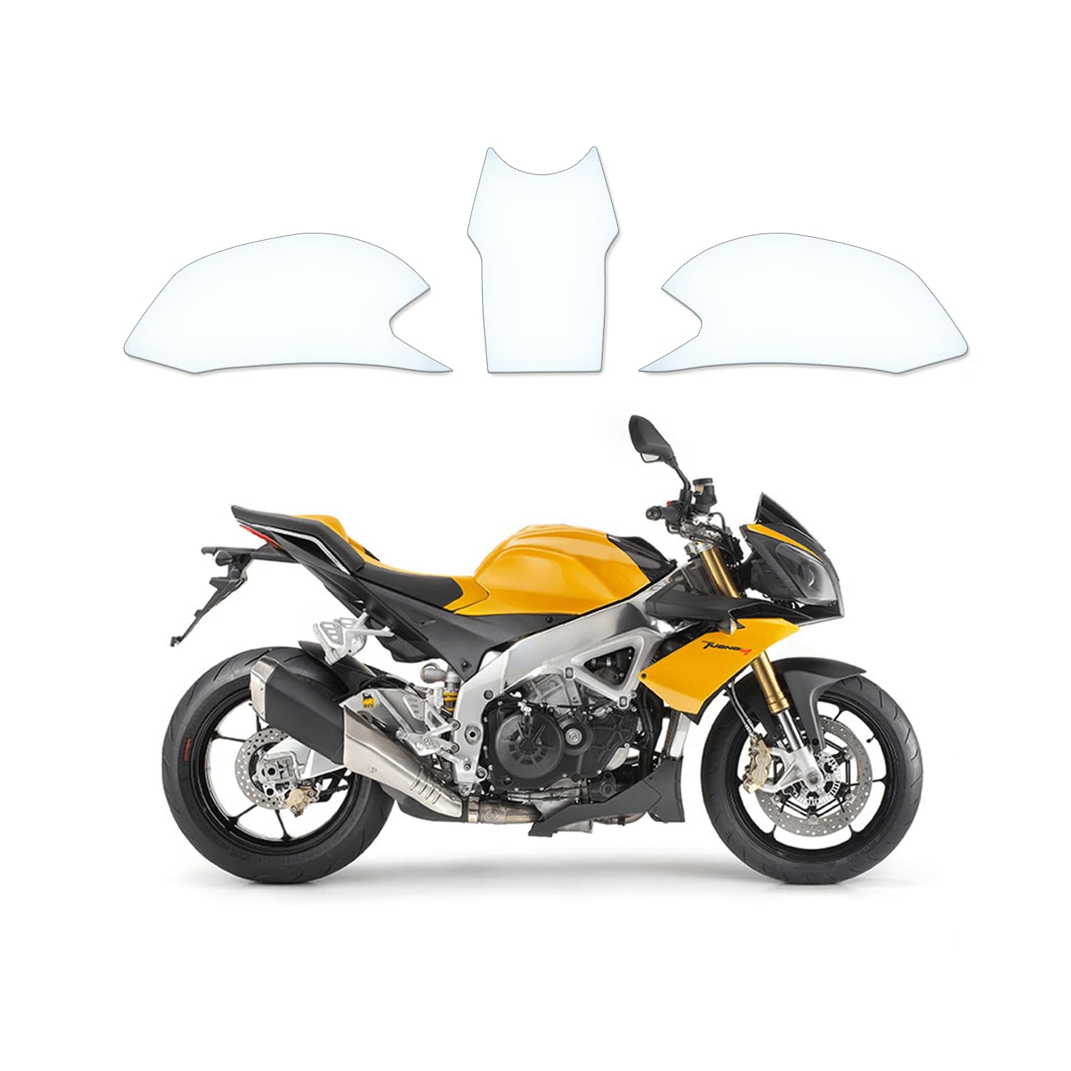 Tankschutzfolie Lackschutz Tankpad Transparent geeignet für Aprilia Tuono V4 2011-2014 Tankschutzfolie Lackschutz Tankpad Transparent geeignet für Aprilia Tuono V4 2011-2014 von Moto Screenies