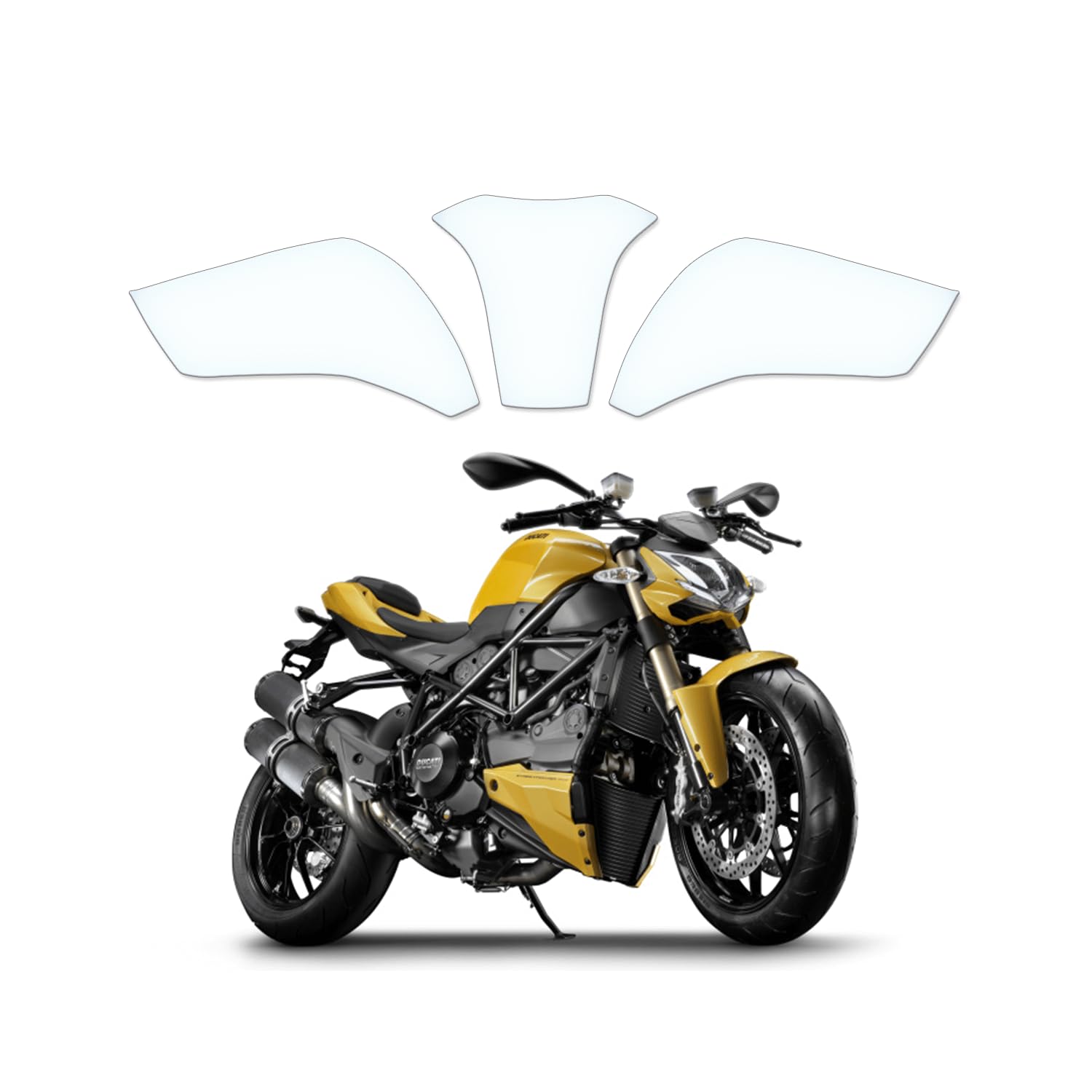 Tankschutzfolie Lackschutz Tankpad Transparent geeignet für Ducati Streetfighter 848 2015+ Tankschutzfolie Lackschutz Tankpad Transparent geeignet für Ducati Streetfighter 848 2015+ von Moto Screenies