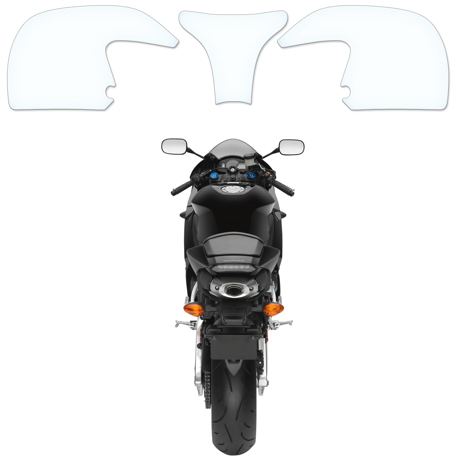 Tankschutzfolie Lackschutz Tankpad Transparent geeignet für Honda CBR600RR PC41 2013-2017 Tankschutzfolie Lackschutz Tankpad Transparent geeignet für Honda CBR600RR PC41 2013-2017 von Moto Screenies