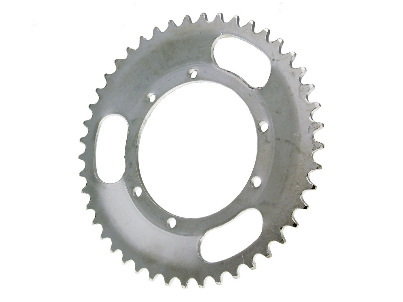 Kettenrad 45 Zähne silberfarben für Puch Maxi Kettenrad 45 Zähne silberfarben für Puch Maxi von Moto Supply