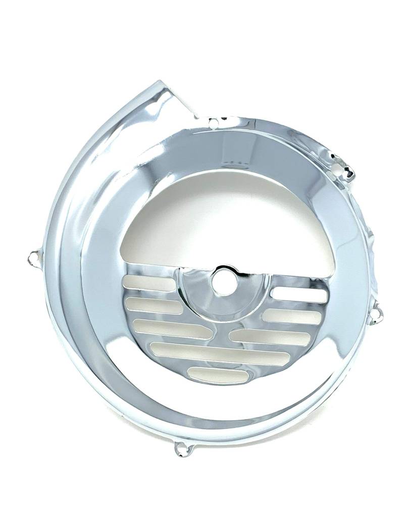MotoCapuano Schwungradabdeckung Aluminium 41.3 cm verchromt Vespa 50 125 PK S XL RUSH N V FL FL2 von MotoCapuano