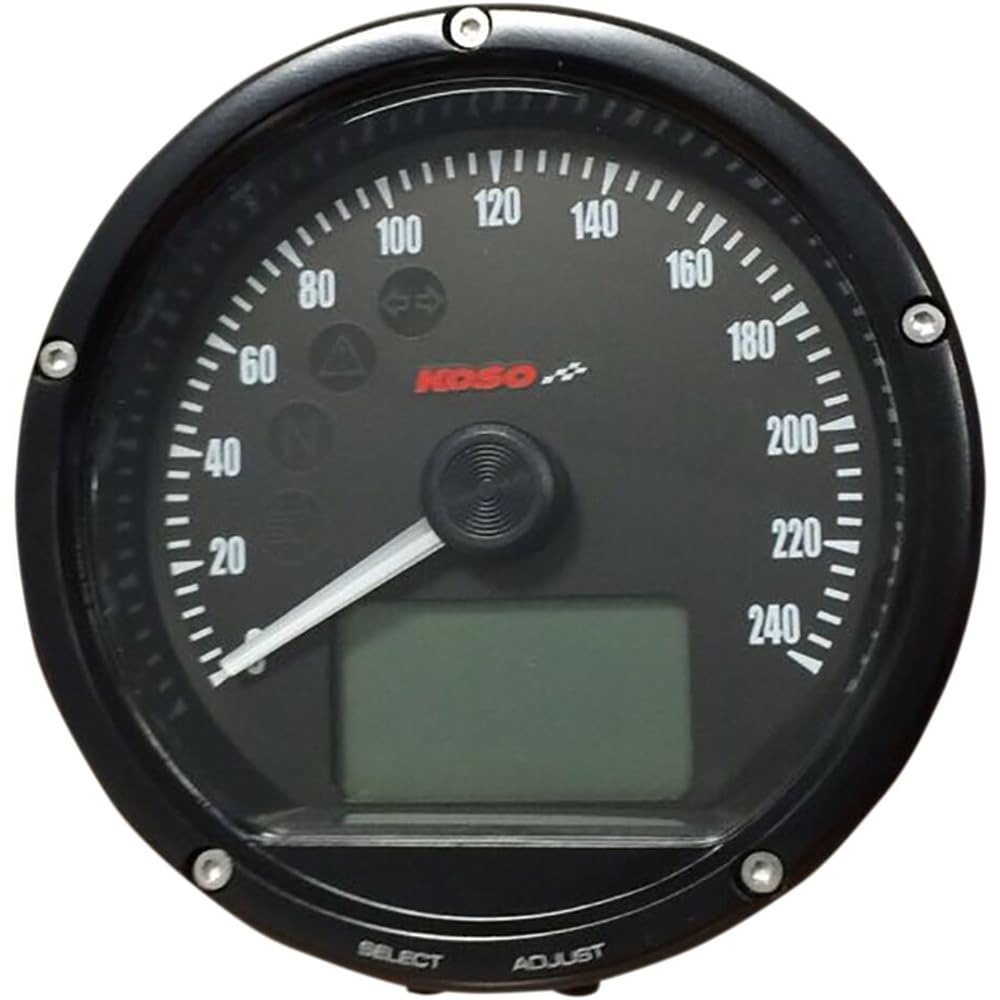 D75 SPEEDOMETER BK 0-240 KMH von Motodak