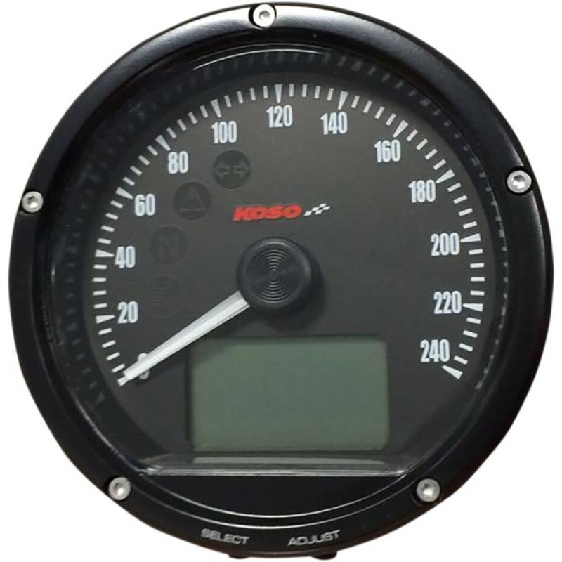 D75 SPEEDOMETER BK 0-240 KMH von motodak