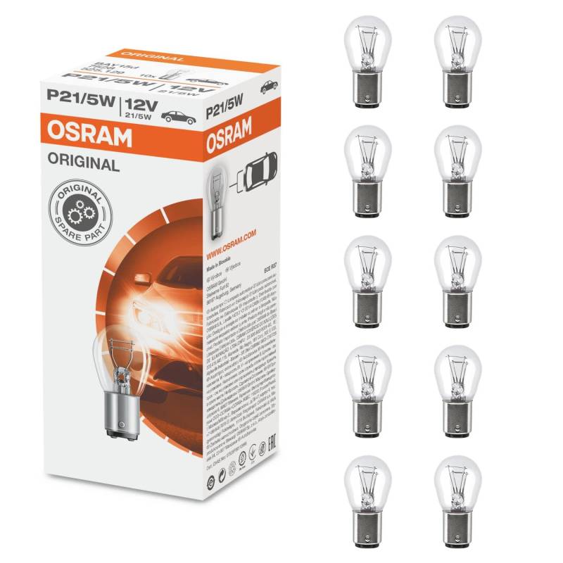 Motodak Lampe/AMPOULE 12V 21/5W (BAY15D) OSRAM FEU+Stop von Motodak