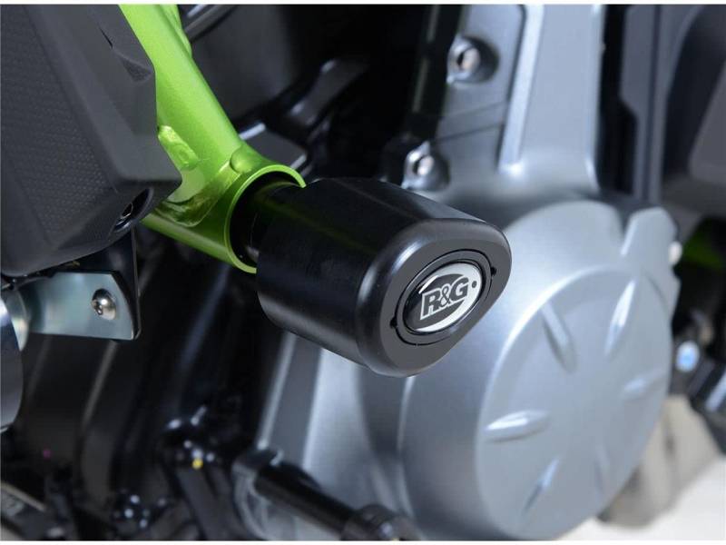 Sturzpads Schutz- R&G RACING Aero Weiß Kawasaki Z650 von motodak