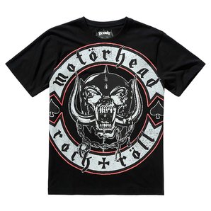 Motörhead Brandit Rock n Röll T-Shirt Schwarz von Motörhead