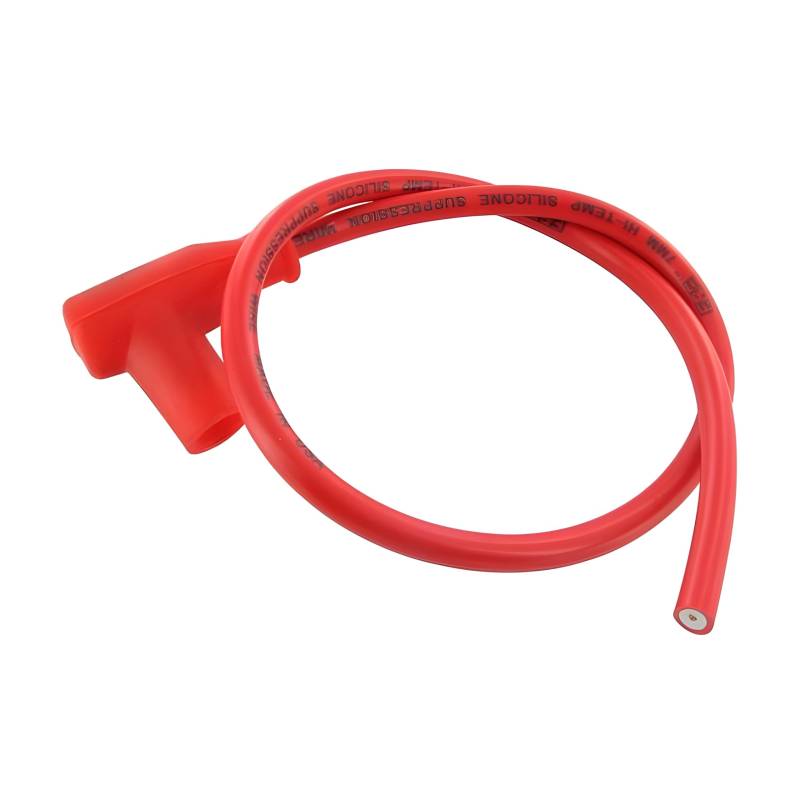 Zündkabel und Stecker Motoforce Racing, rot von MOTOFORCE