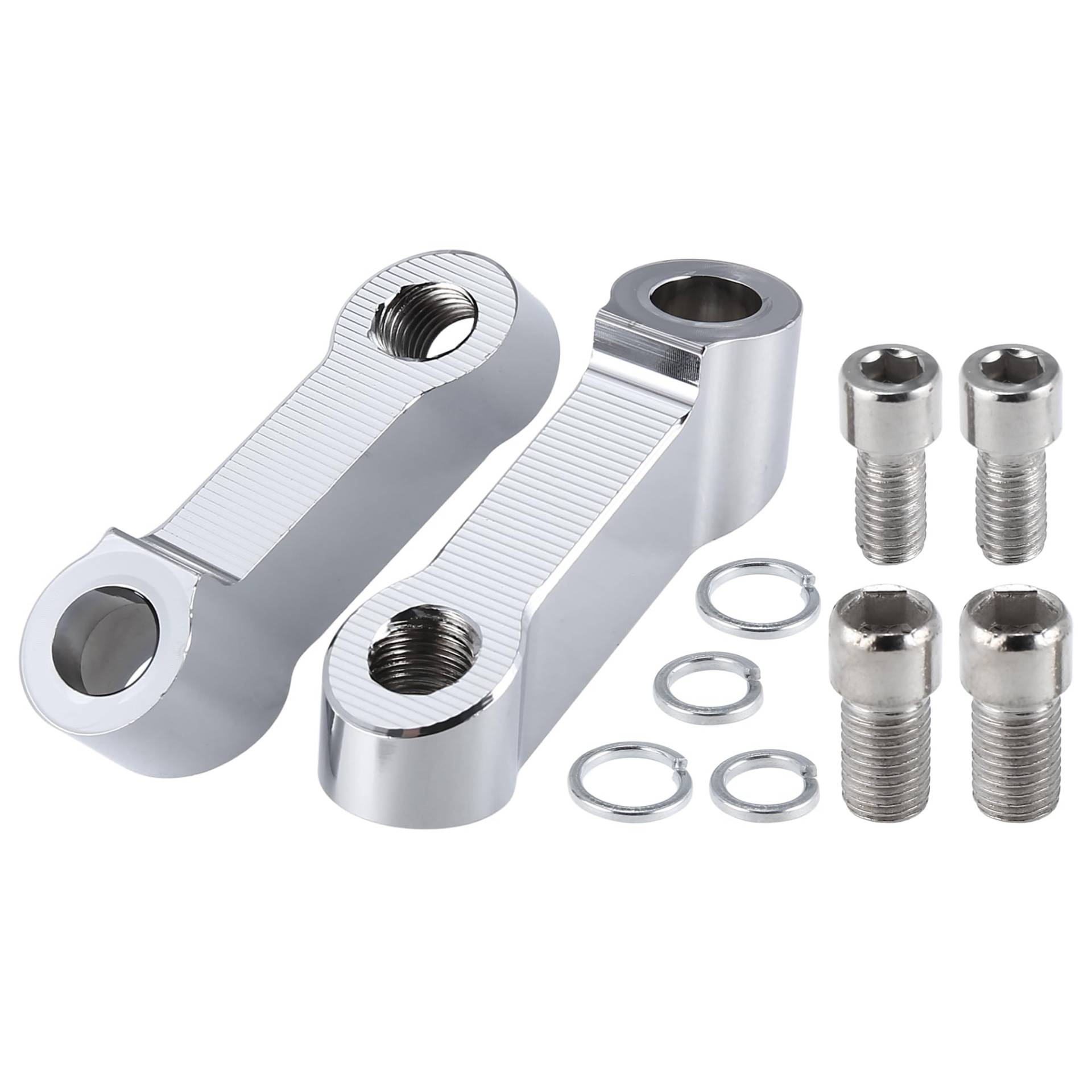 Motoforti 1 Paar Motorrad 10 mm 8 mm Spiegel Lenkerhalterung Riser Extender Adapter Rückspiegeladapter Motoforti 1 Paar Motorrad 10 mm 8 mm Spiegel Lenkerhalterung Riser Extender Adapter Rückspiegeladapter von Motoforti